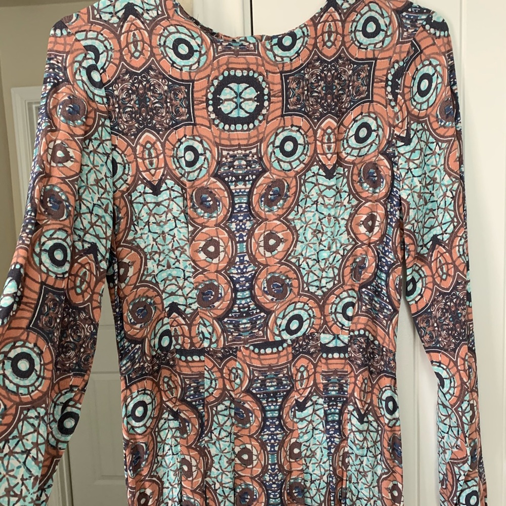 H&M long sleeve maxi dress boho